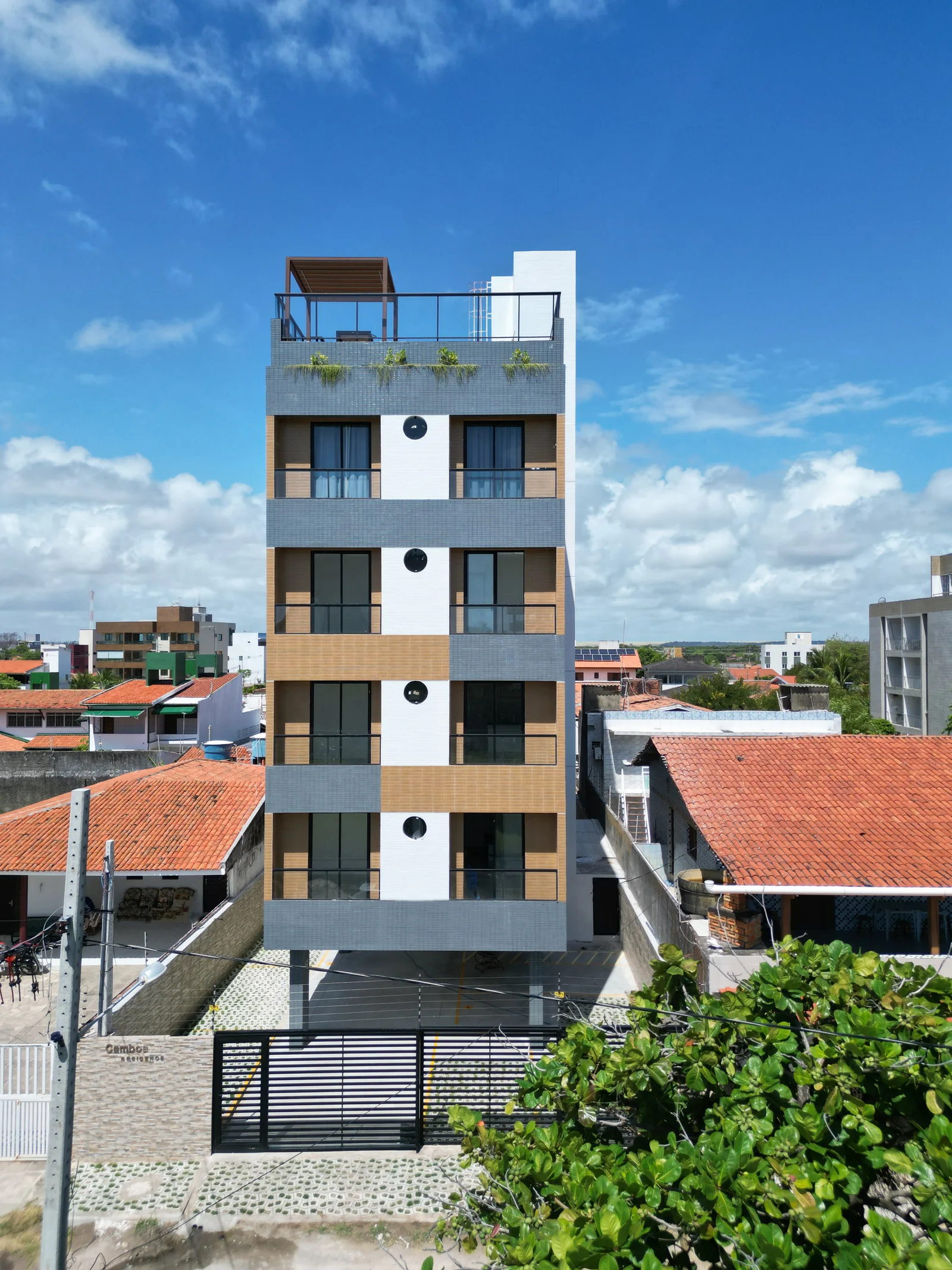 Ambiente 2 do projeto Camboa Residence.