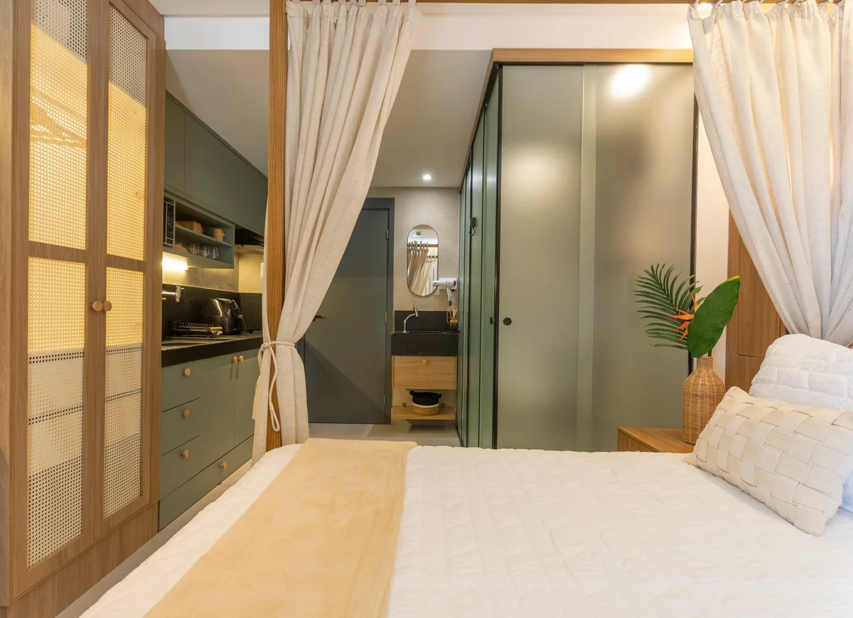 Flat 109, interiores em João Pessoa, PB.